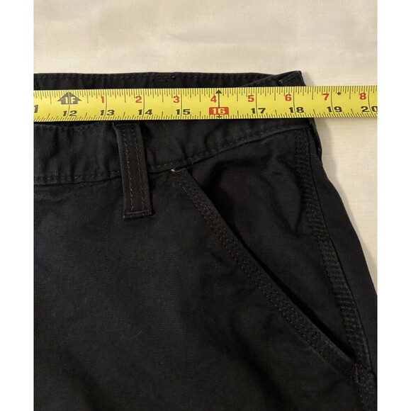 ARIAT Rebar M4 Black Durastretch Double Front Relaxed Straight Black Jeans 36x30 - Picture 15 of 15